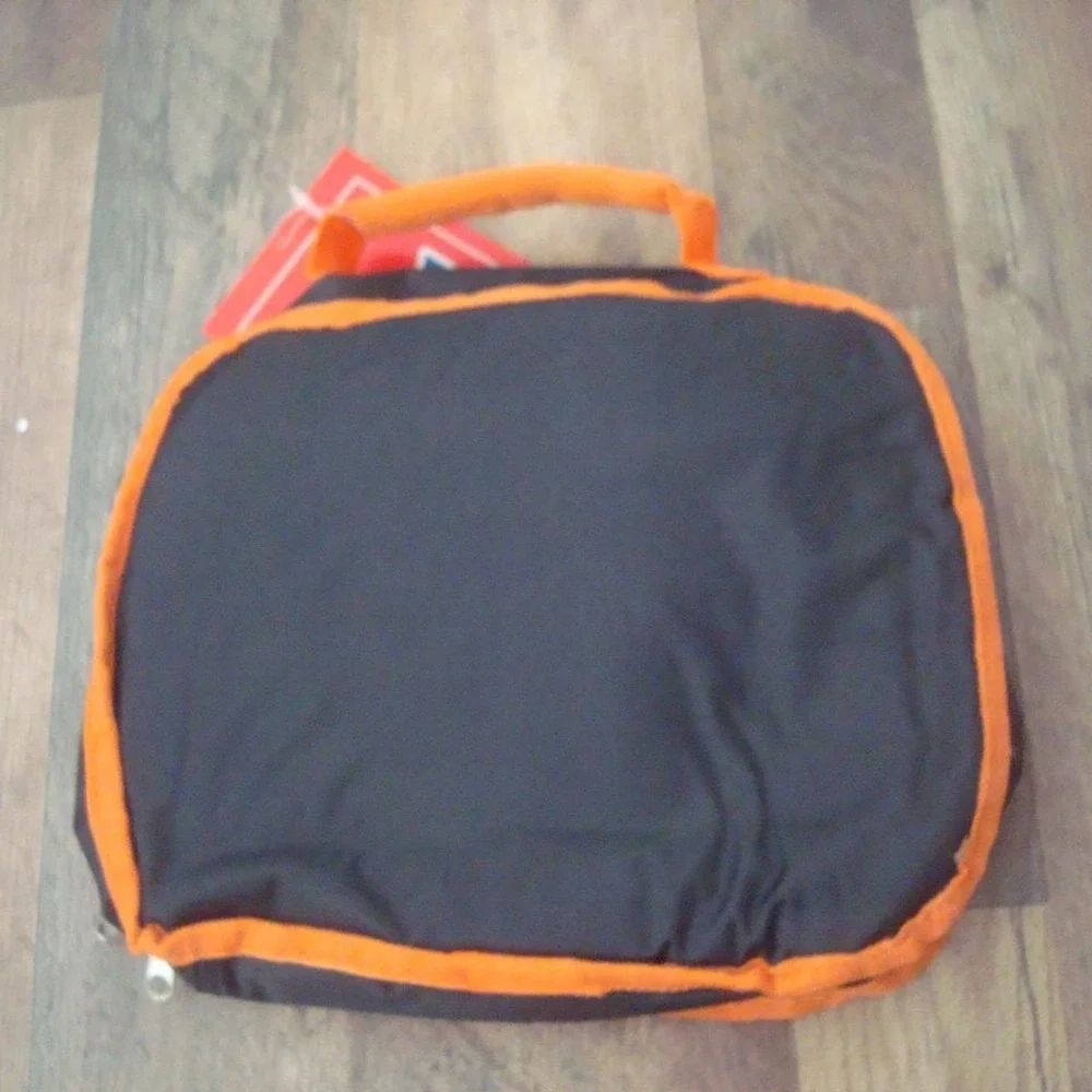 CINCINNATI BENGALS LUNCHBOX 8X10 BAG PURSE VINTAGE NEW‎ HANDBAG TOTE LUNCH BOX